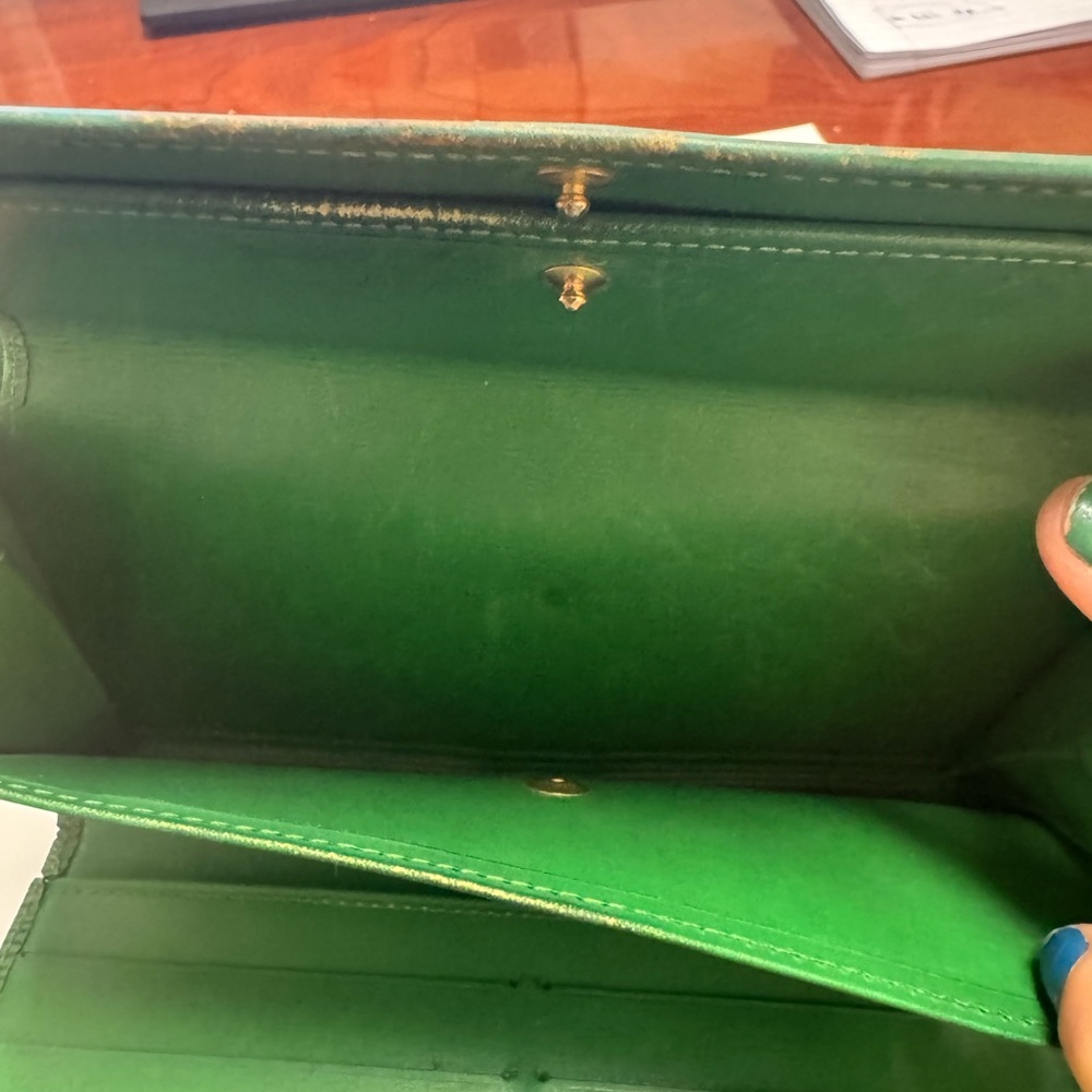 Louis Vuitton Long Green Epi Leather Wallet 💚 - Picture 7 of 11